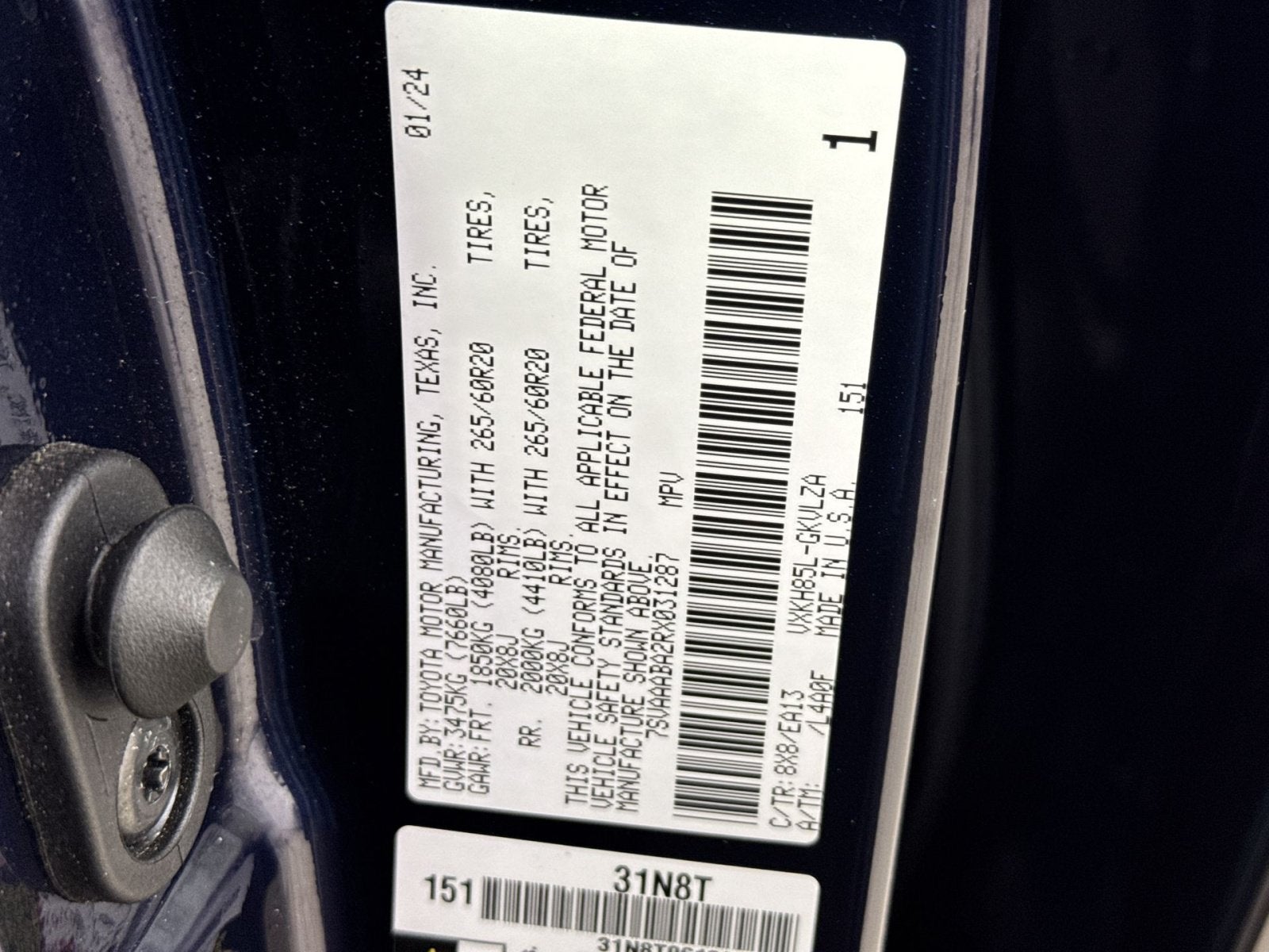2024 Toyota Sequoia Limited