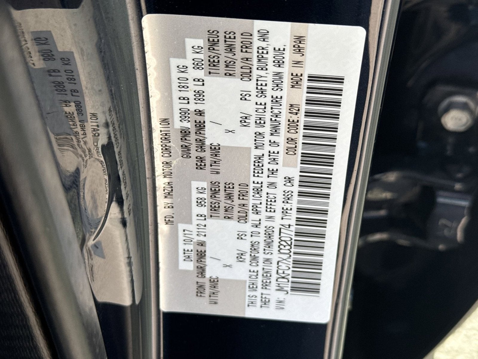 2018 Mazda Mazda CX-3 Touring