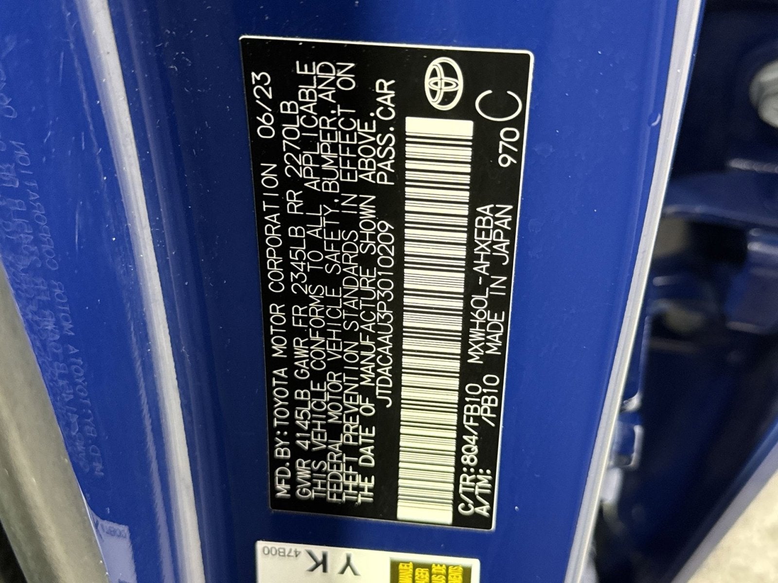 2023 Toyota Prius LE