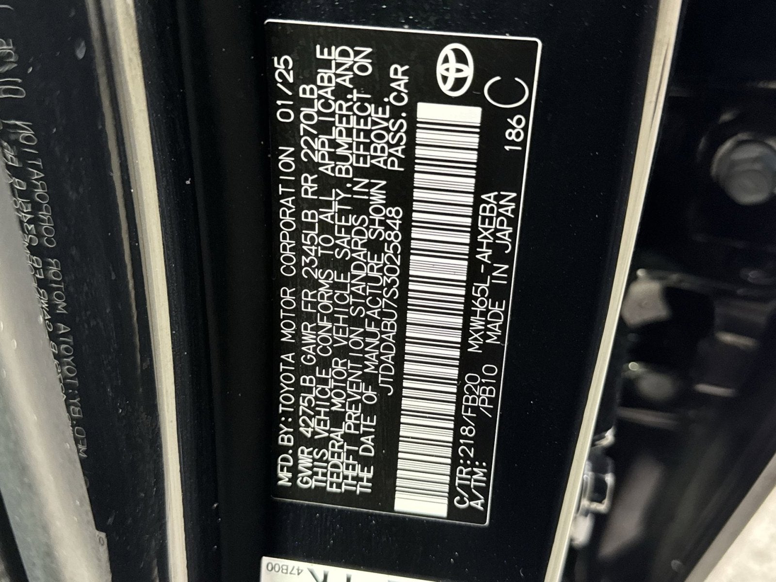 2025 Toyota Prius LE