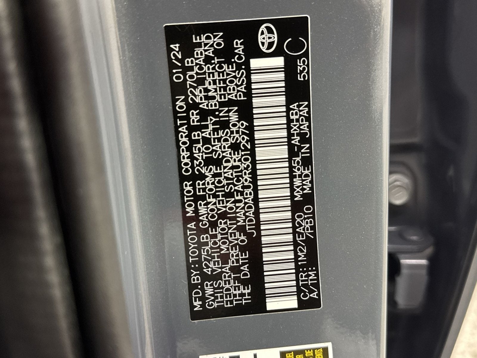 2024 Toyota Prius Limited
