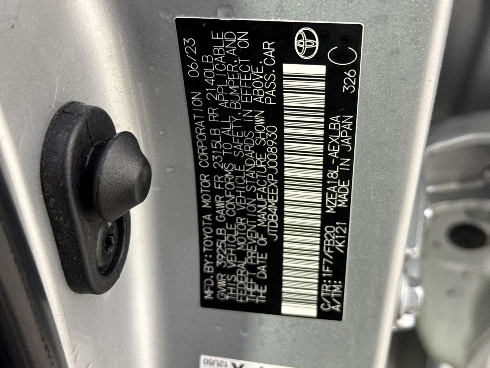 2023 Toyota Corolla LE