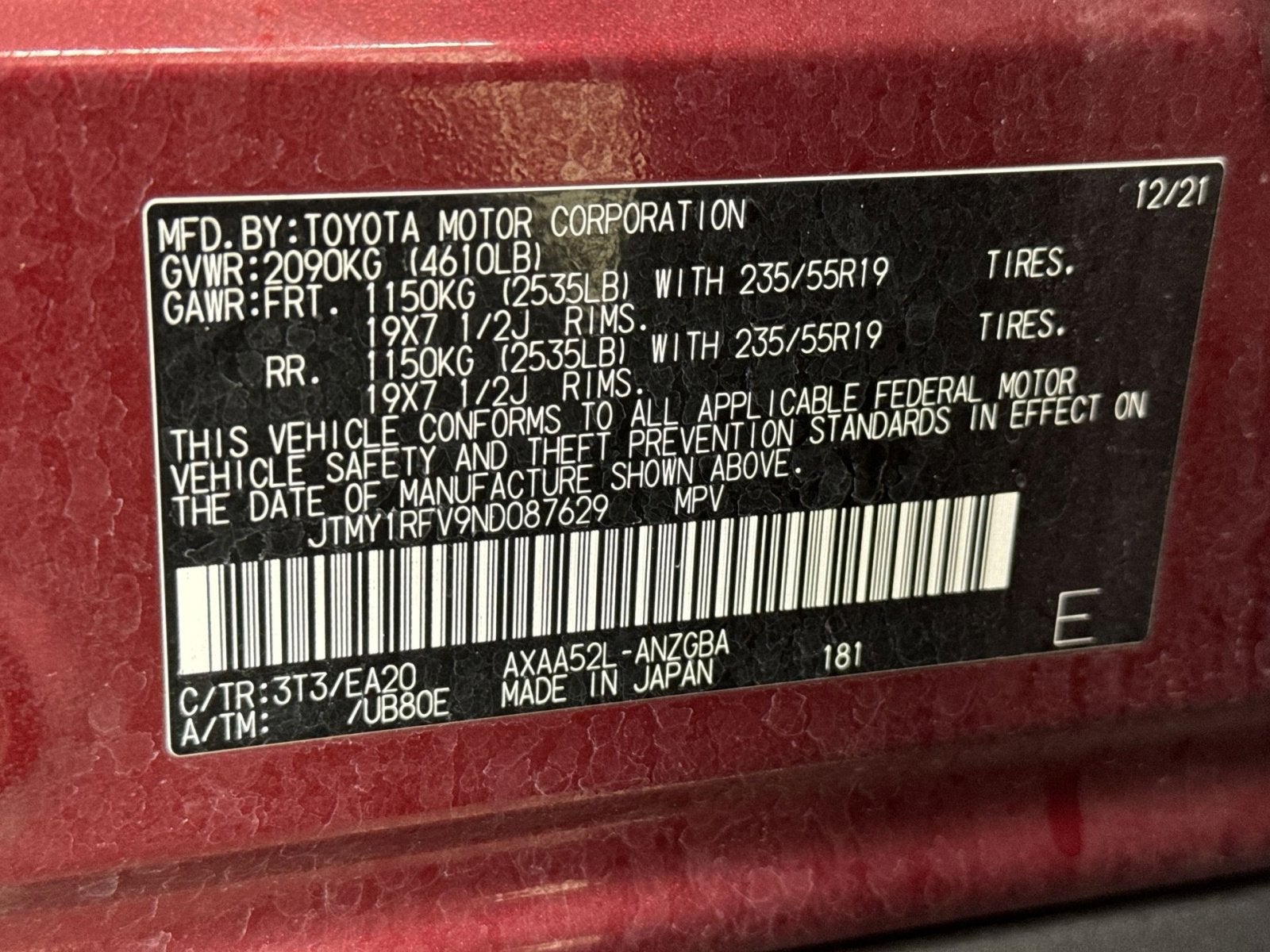 2022 Toyota RAV4 Limited