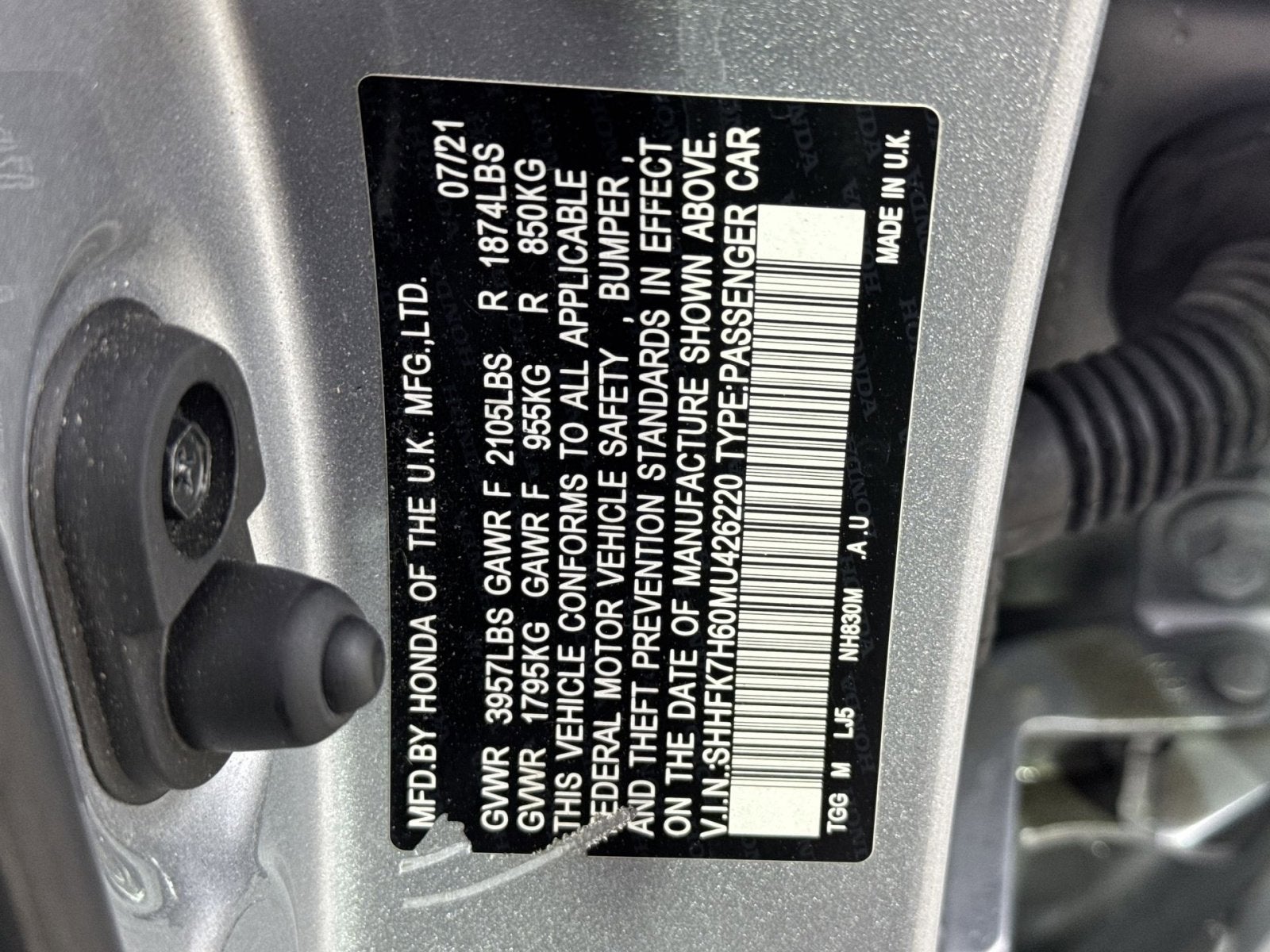 2021 Honda Civic EX