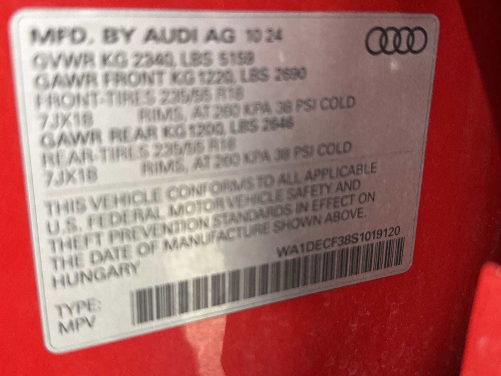 2025 Audi Q3 Premium