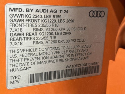 2025 Audi Q3 Premium
