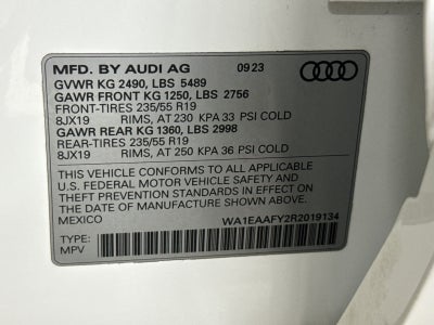 2024 Audi Q5 45 S line Premium