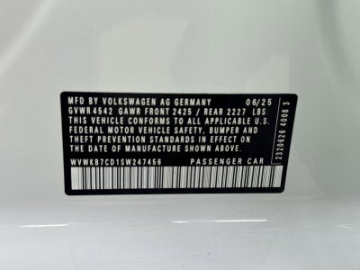 2025 Volkswagen Golf R 2.0T