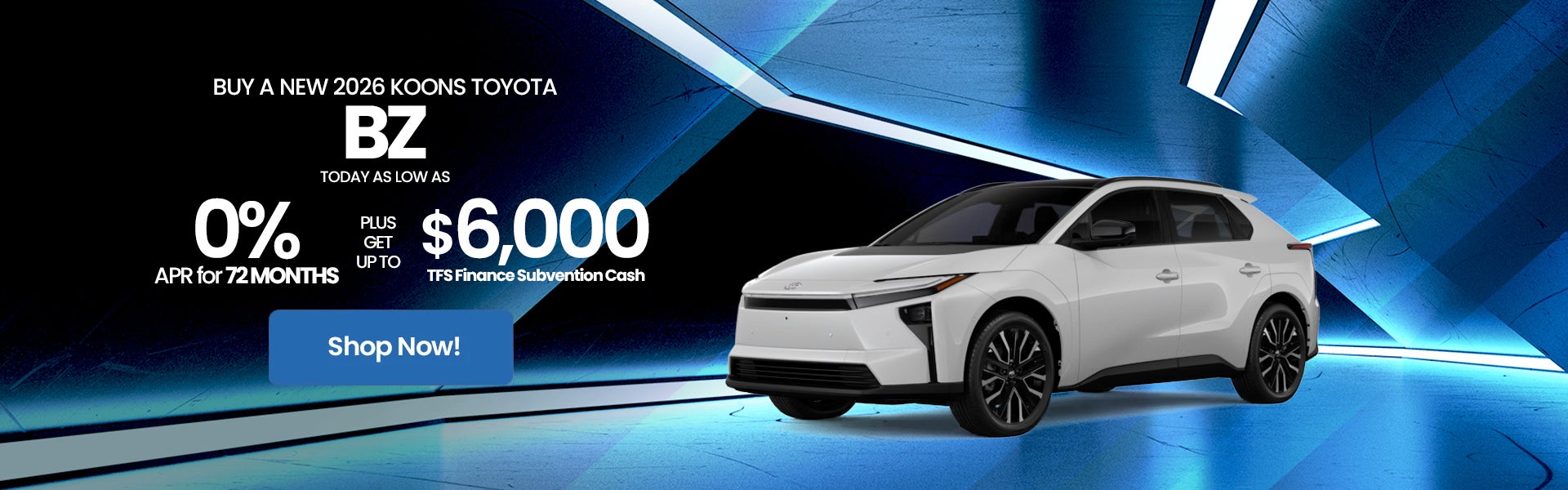 2026 Toyota bZ4X APR Offer