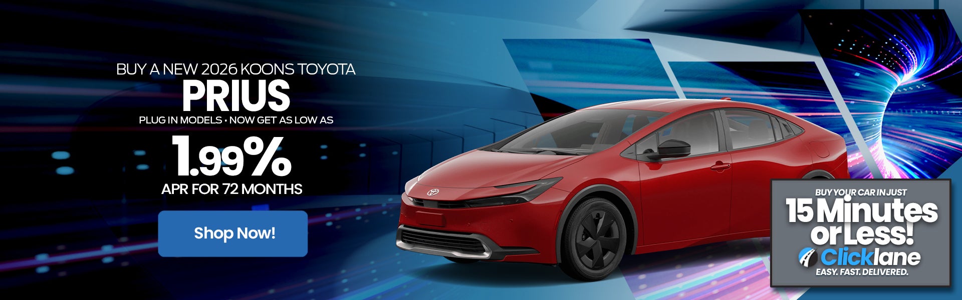 2026 Toyota Prius APR Offer