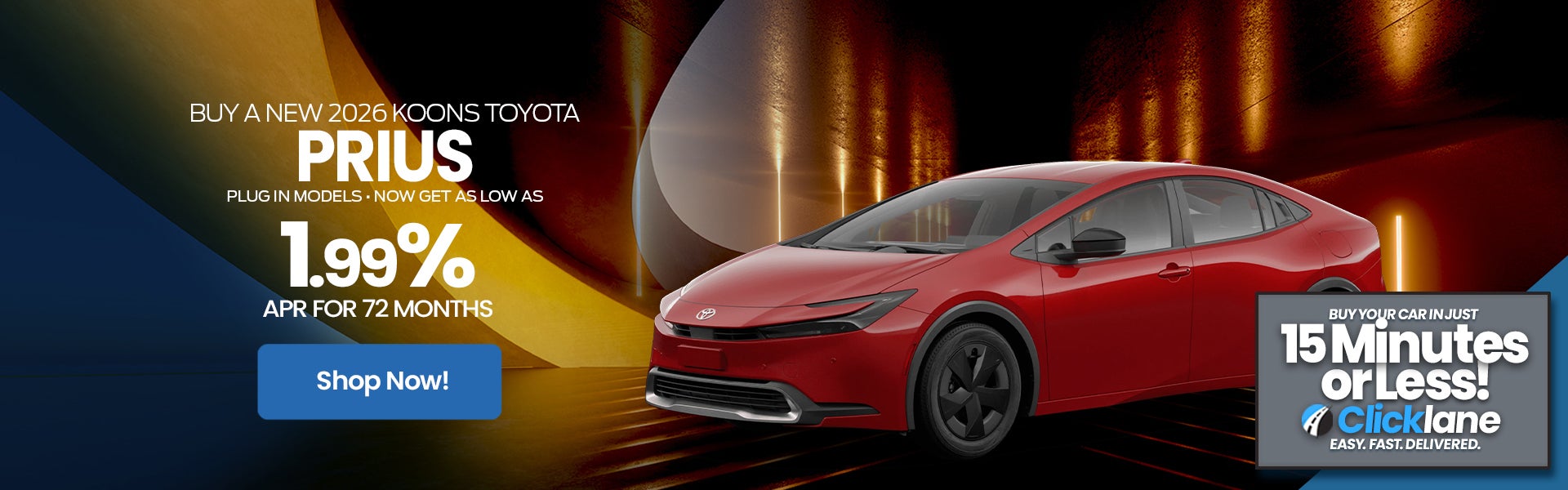 2026 Toyota Prius APR Offer