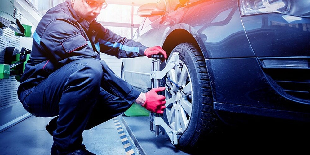 Vehicle wheel alignment