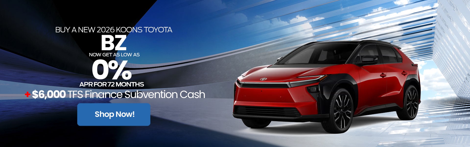 2026 Toyota bZ APR Offer