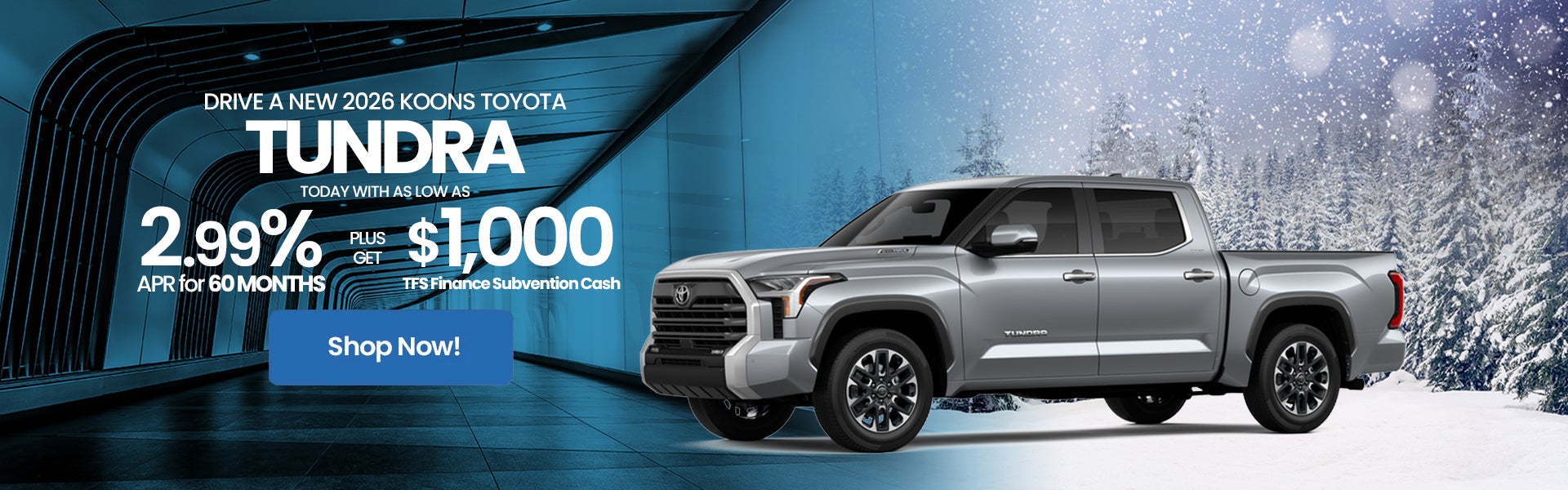 2026 Toyota Tundra APR Offer